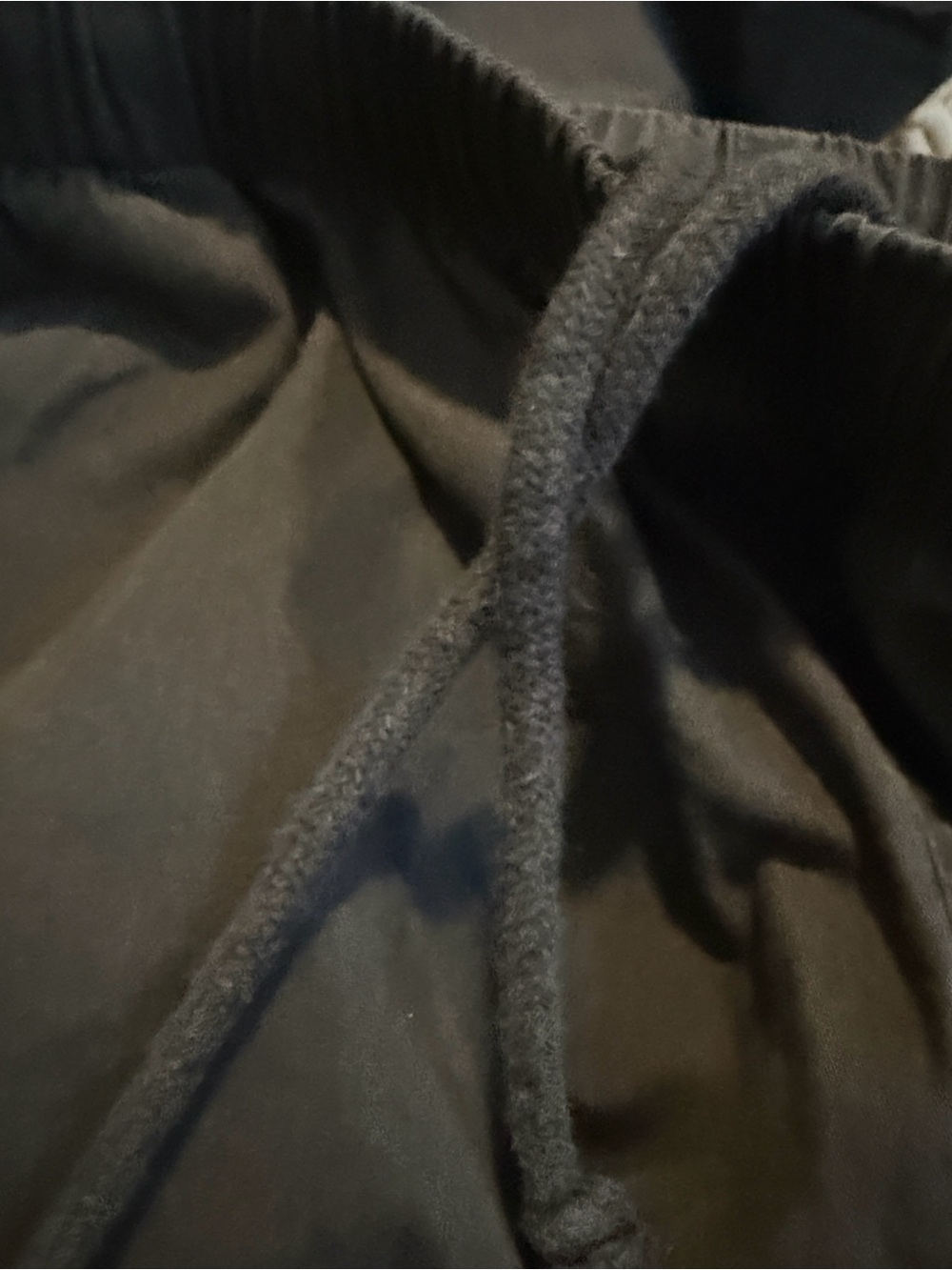 Aritzia Black Drawcord Cotton TNA Joggers - Picture 3 of 5